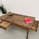 Farm work table in solid pine, 1950s