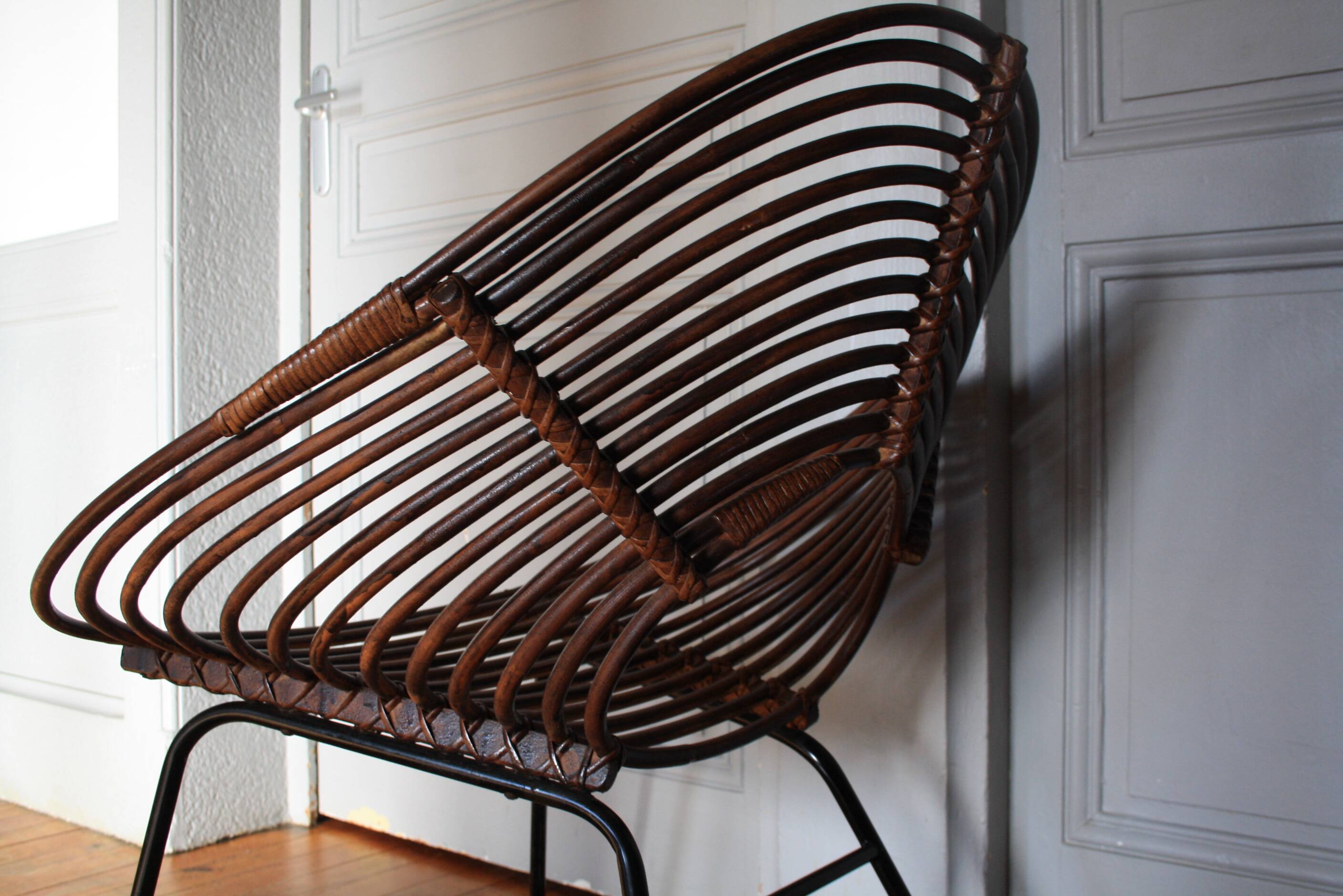 Rohé Noordwolde rattan armchair