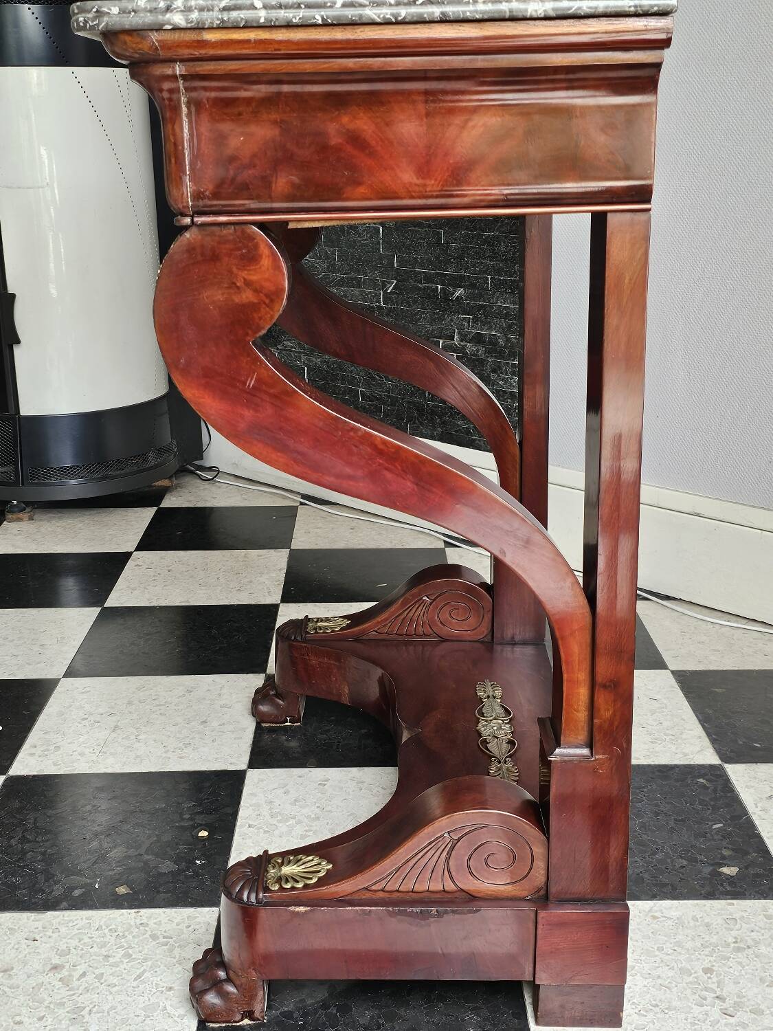 19th century Empire console