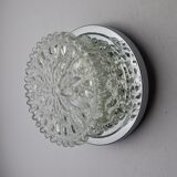 Wall lamp, blown glass, Germany, 1960