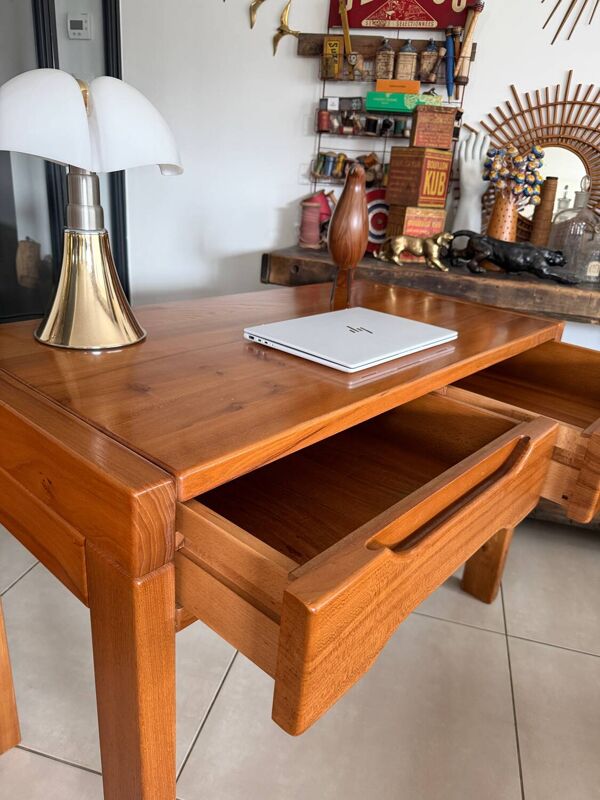 Bureau en orme massif – Édition Maison Regain