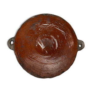 Plat en terre cuite ancien