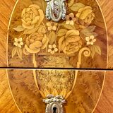 Commode Style Transition Louis XV marqueterie et bronze