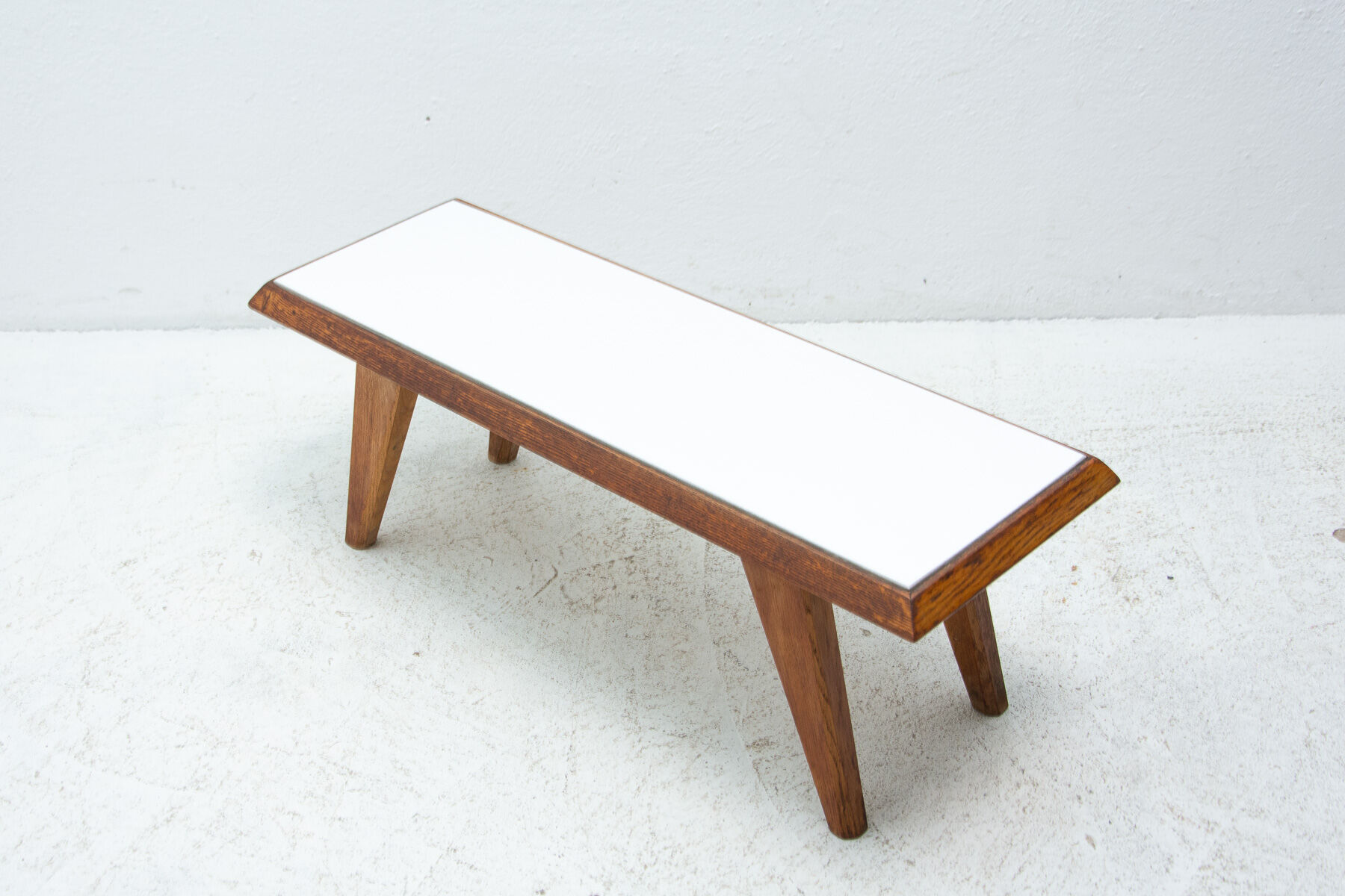 Vintage wooden flower stand, 1970’s, Czechoslovakia