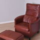 Armchair with Footstool, Erpo International, 1980s