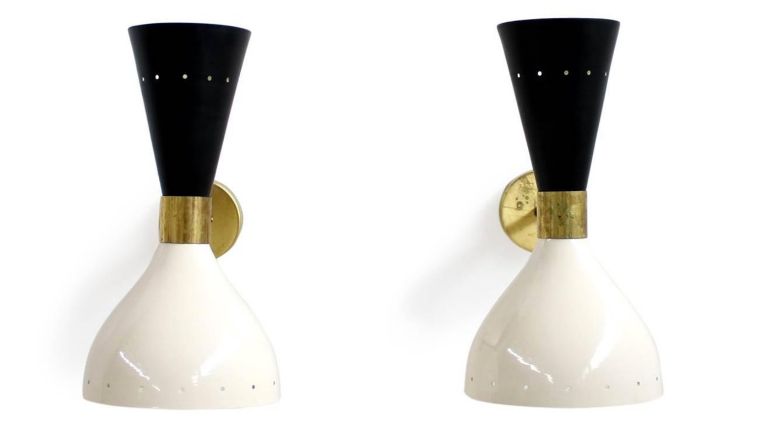 Wall lamp in the style of Italian creations of the 50s