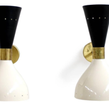 Wall lamp in the style of Italian creations of the 50s