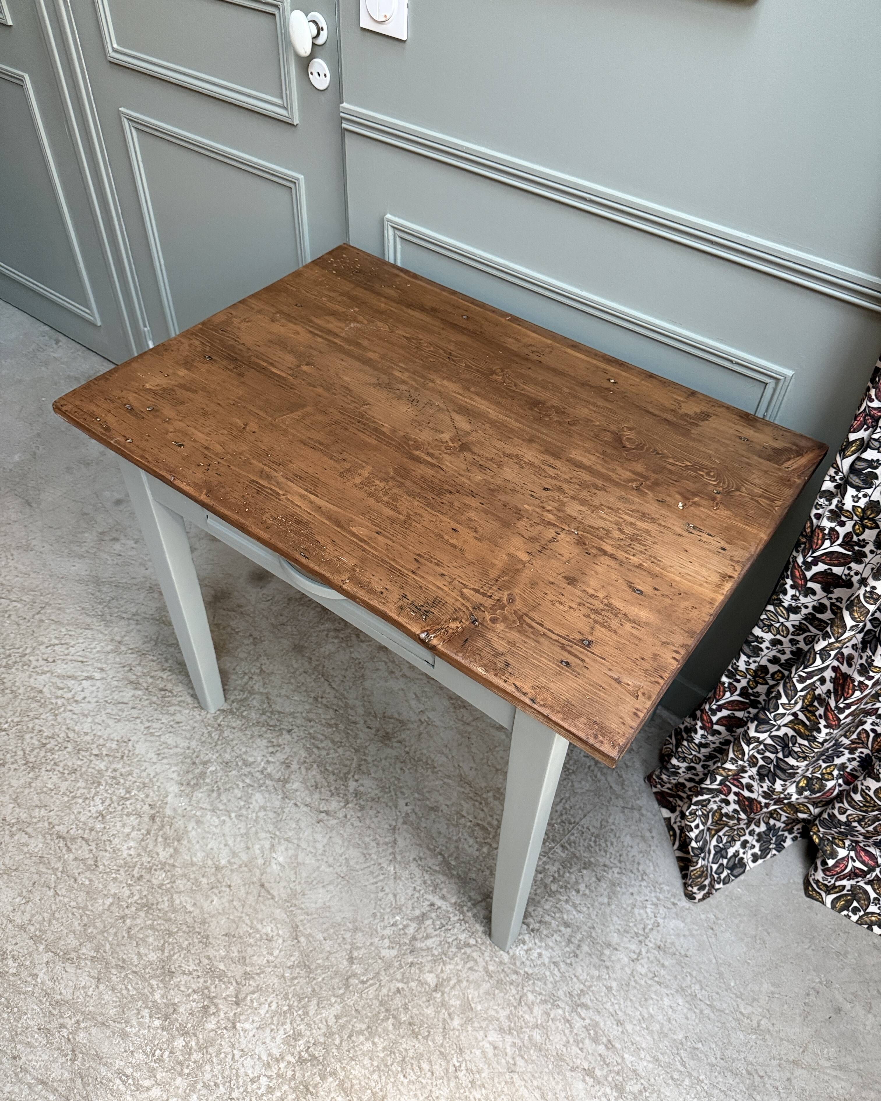 Small farmhouse table or desk (renovated)