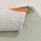 2x5 Natural White Turkish Vintage Runner Rug, 72x169Cm