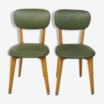 Pair of bistro chairs from the 50s