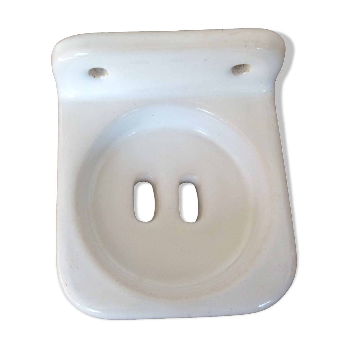 Porcelain soap dish