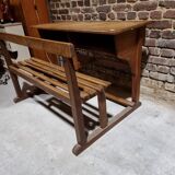 Double school desk
