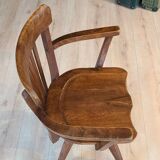 American armchair in oak