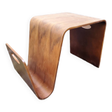 Vintage magazine rack coffee table 70/80