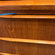 Scandinavian teak secretary desk, 1960s