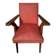 Red skai armchair, 60s