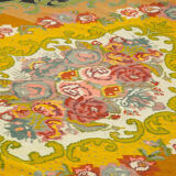 Handwoven Vintage Flatweave Black Kilim 208 cm x 330 cm - 23429