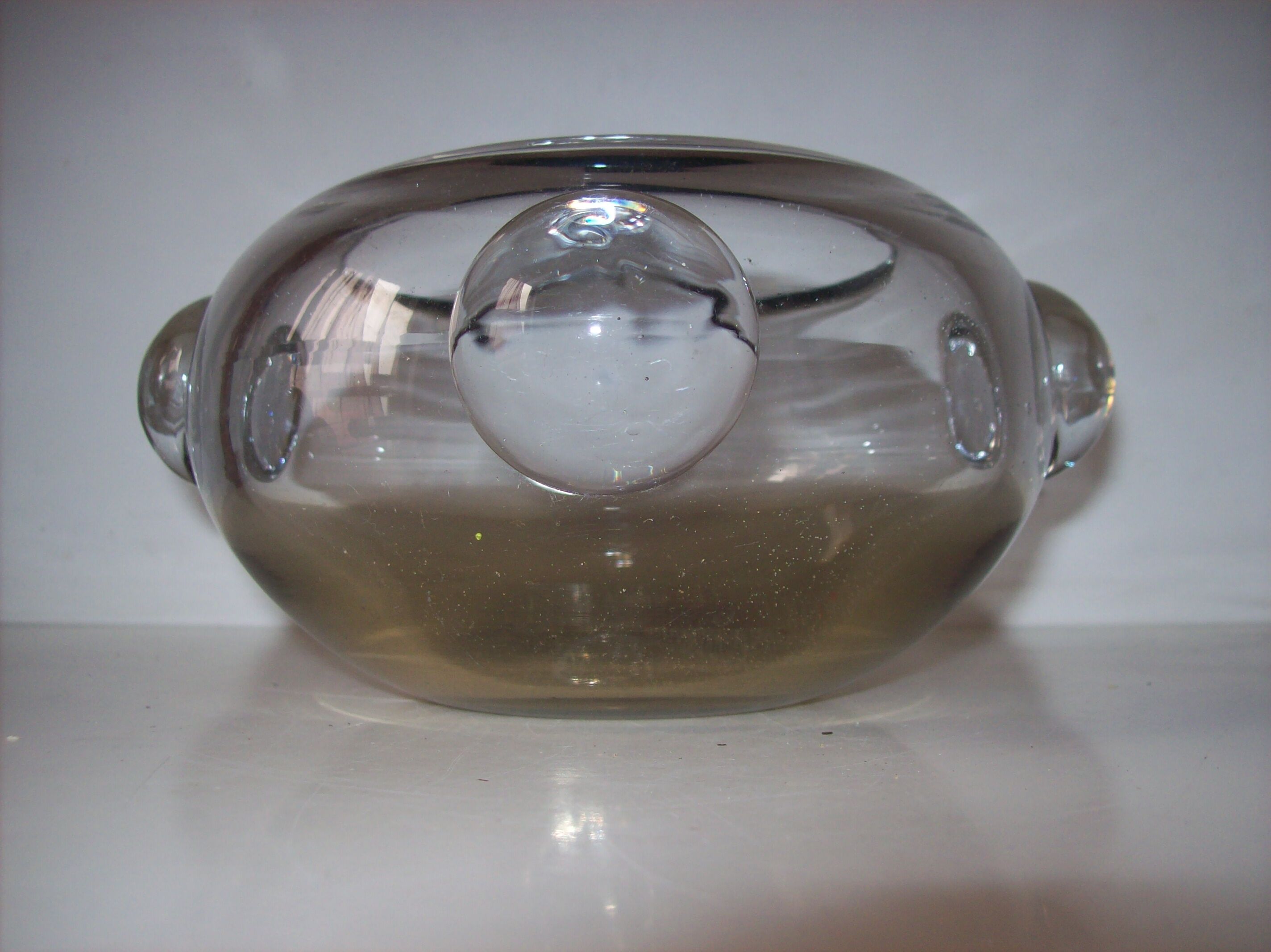 Schneider crystal vase