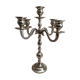 Chandelier 5 branches in silver metal color