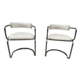 Pair of designer armchairs from the 70s