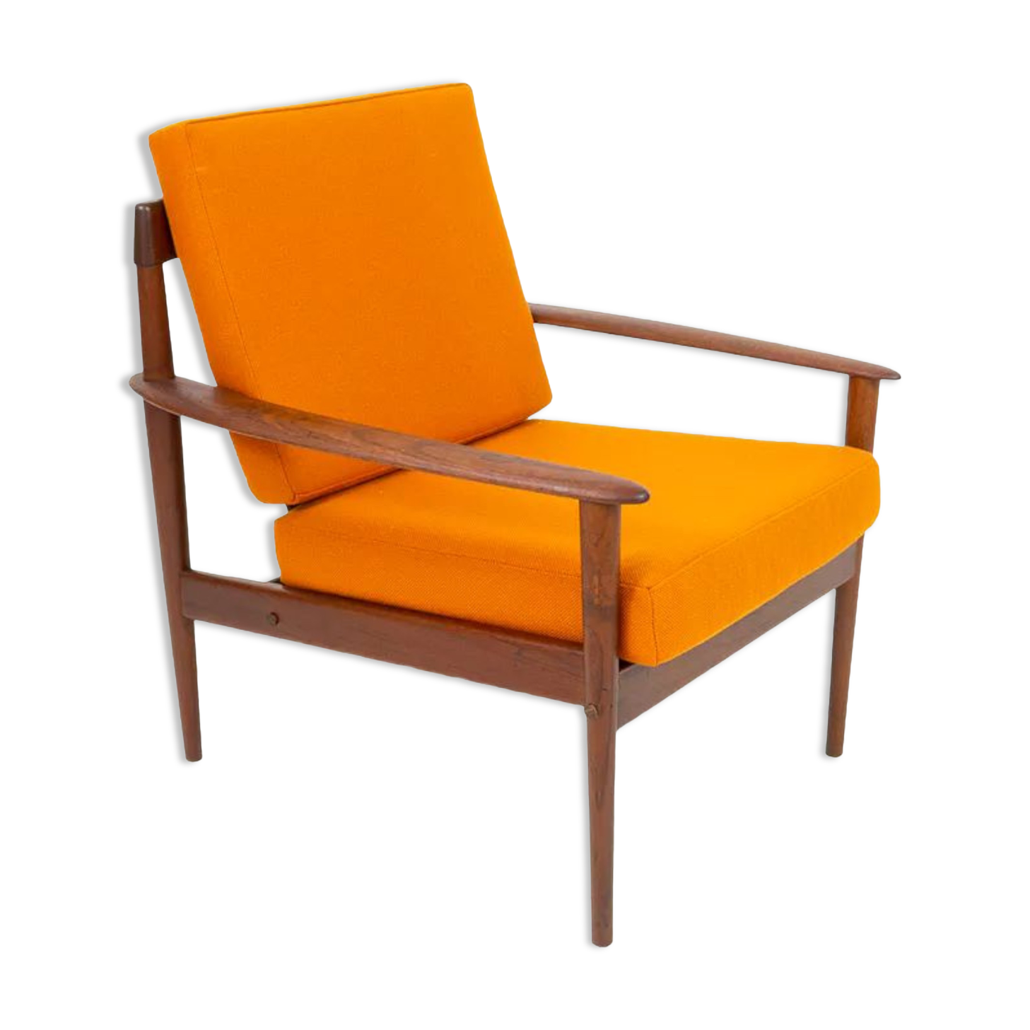 Teak armchair by Grete Jalk for Poul Jeppesen