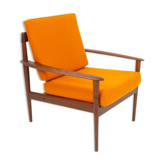 Teak armchair by Grete Jalk for Poul Jeppesen