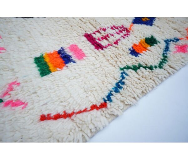 Tapis berbère coloré 200x136cm