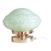 Green Clichy glass table lamp