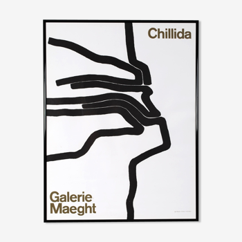 Affiche Chillida galerie Maeght 1964