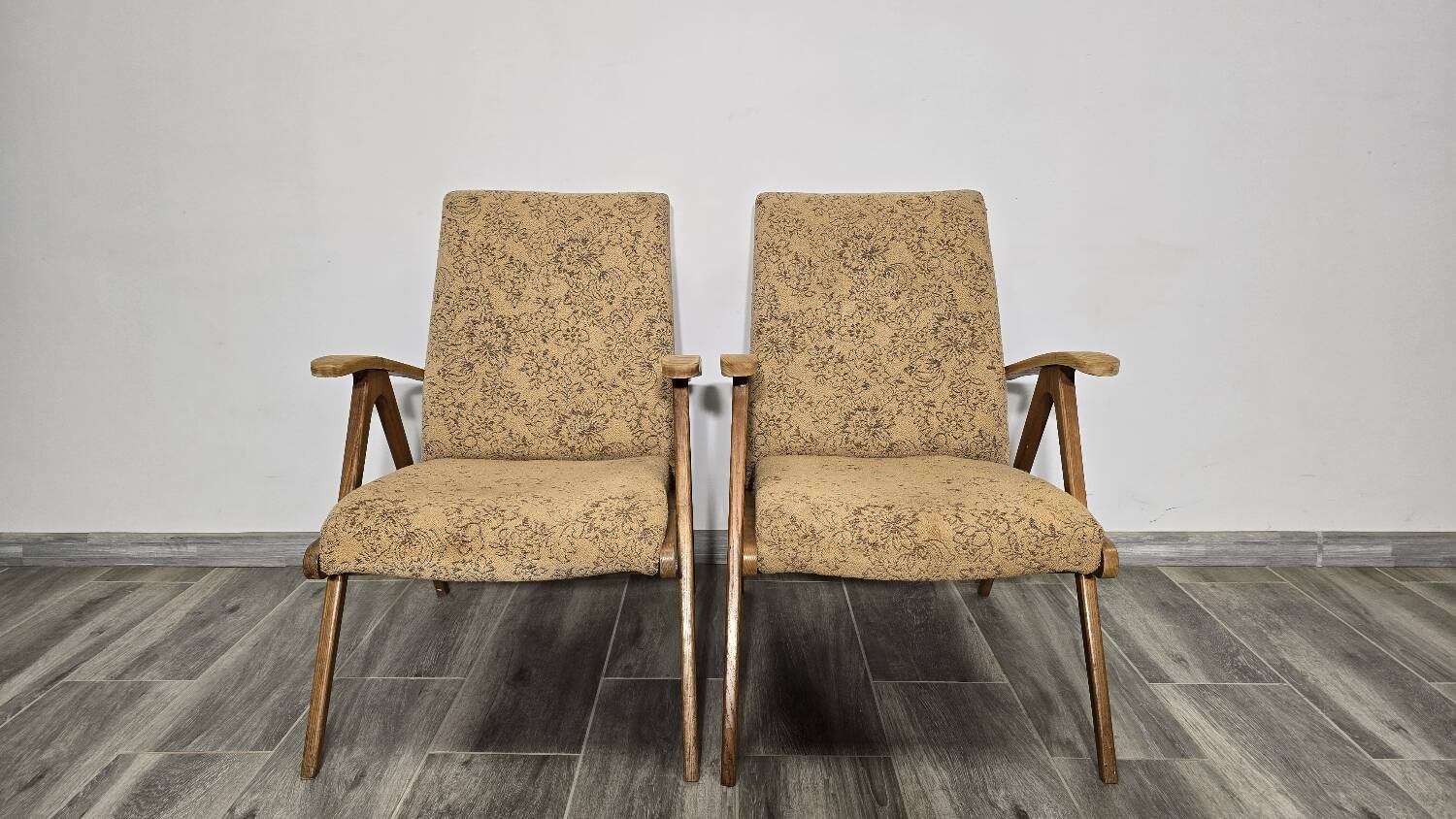 Set of Mid-Century Armchairs