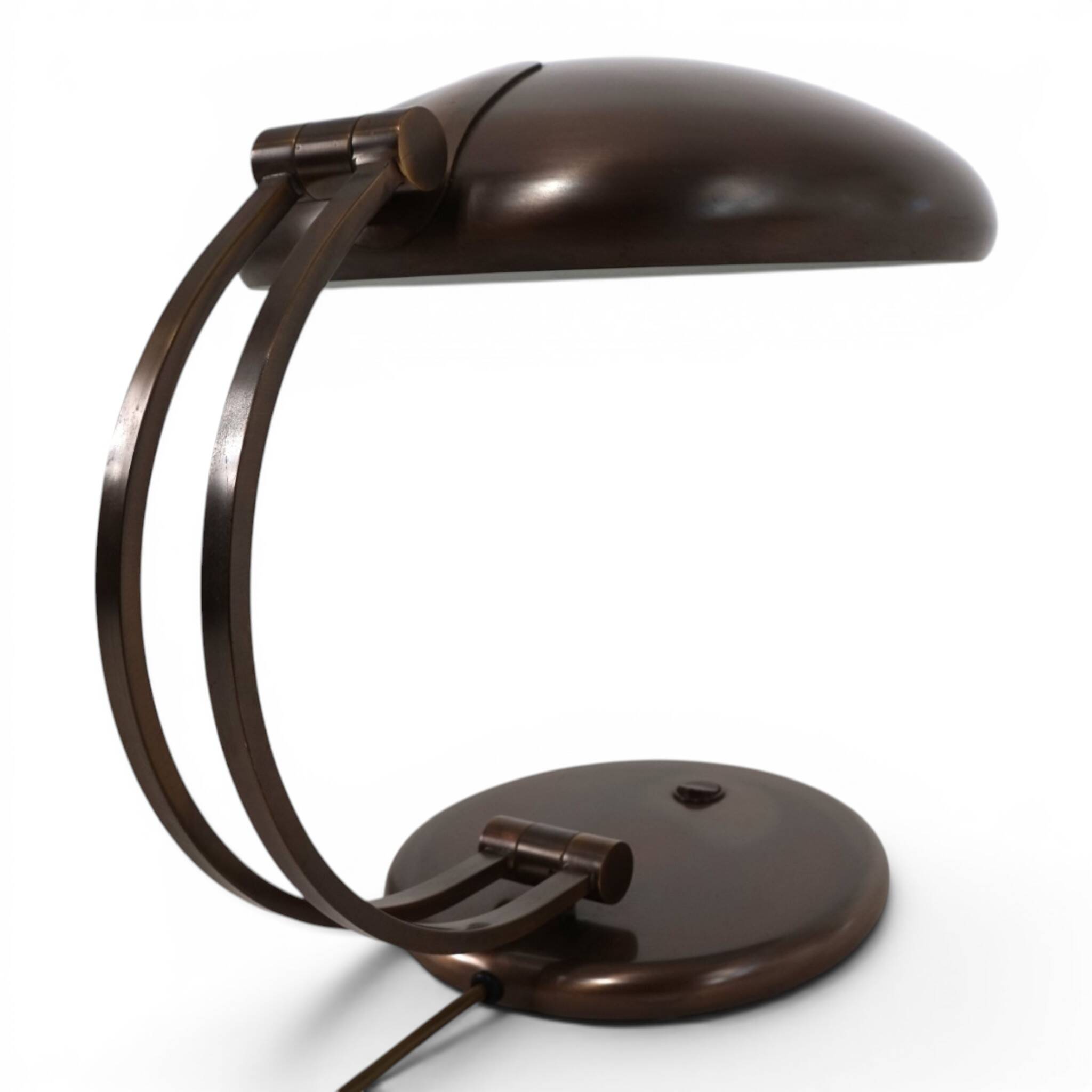 Hillebrand Bronzed Table Lamp by Egon Hillebrand, 1960