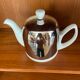 White salam teapot
