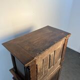 Credenza, carved walnut cabinet from the 17th century Renaissance.