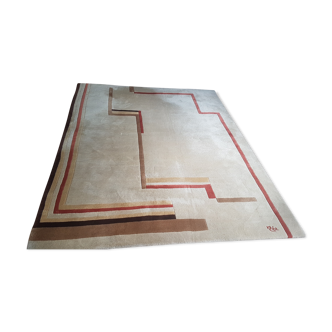 Wool carpet Paulette Née handmade 260 x 200