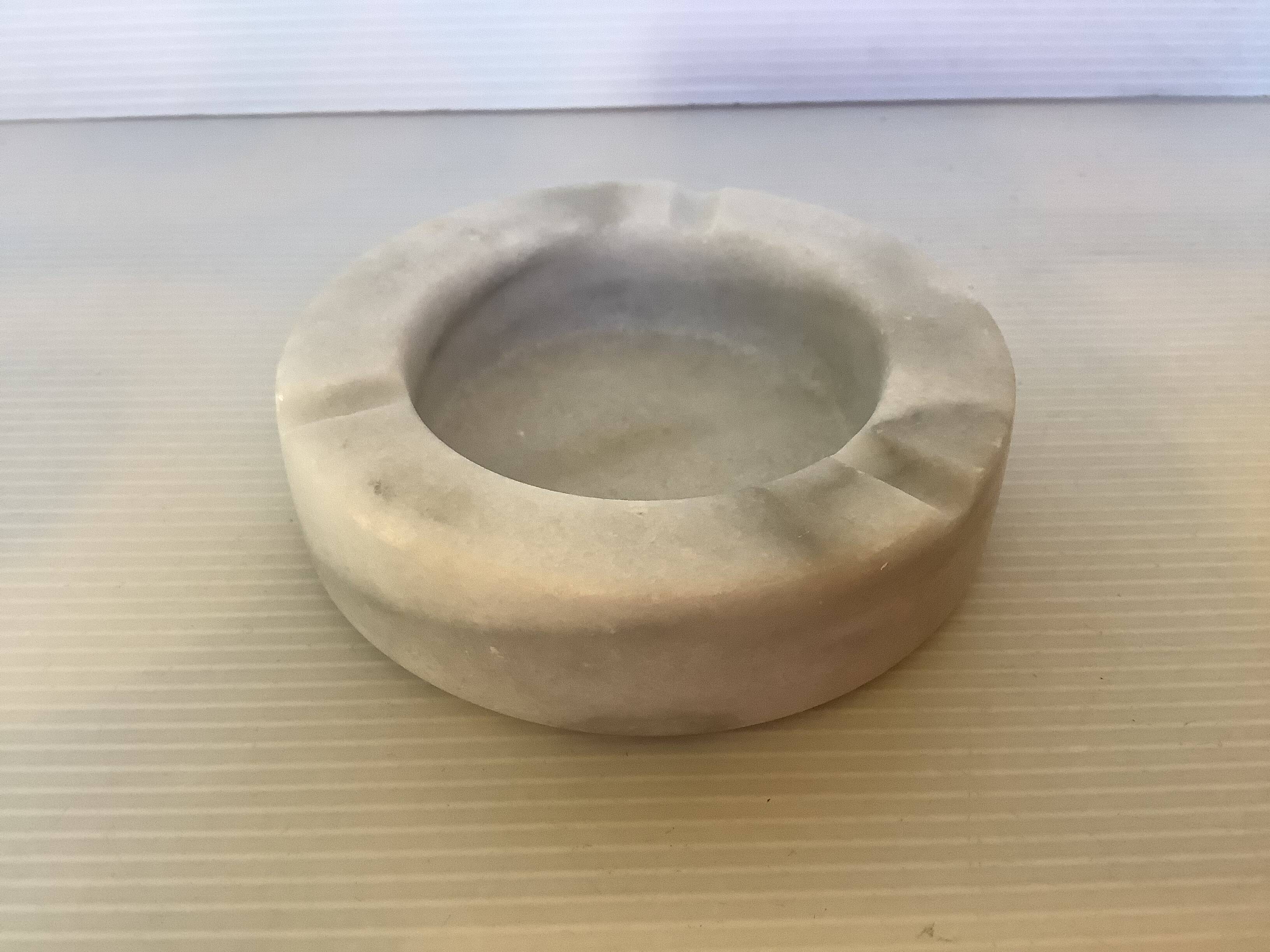 Alabaster ashtray