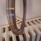 Vintage smoked plexiglass mirror