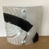 Murano glass wall light, 1980s