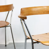 Paire de chaises vintage 4455 de Niko Kralj pour Stol