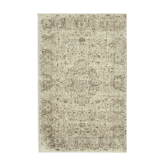 Tapis beige vintage anatolien tissé à la main 198 cm x 316 cm