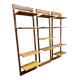 Suite de 3 étagères modulables design scandinave 1960