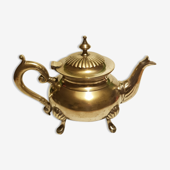 Silver metal teapot P.N.S.E