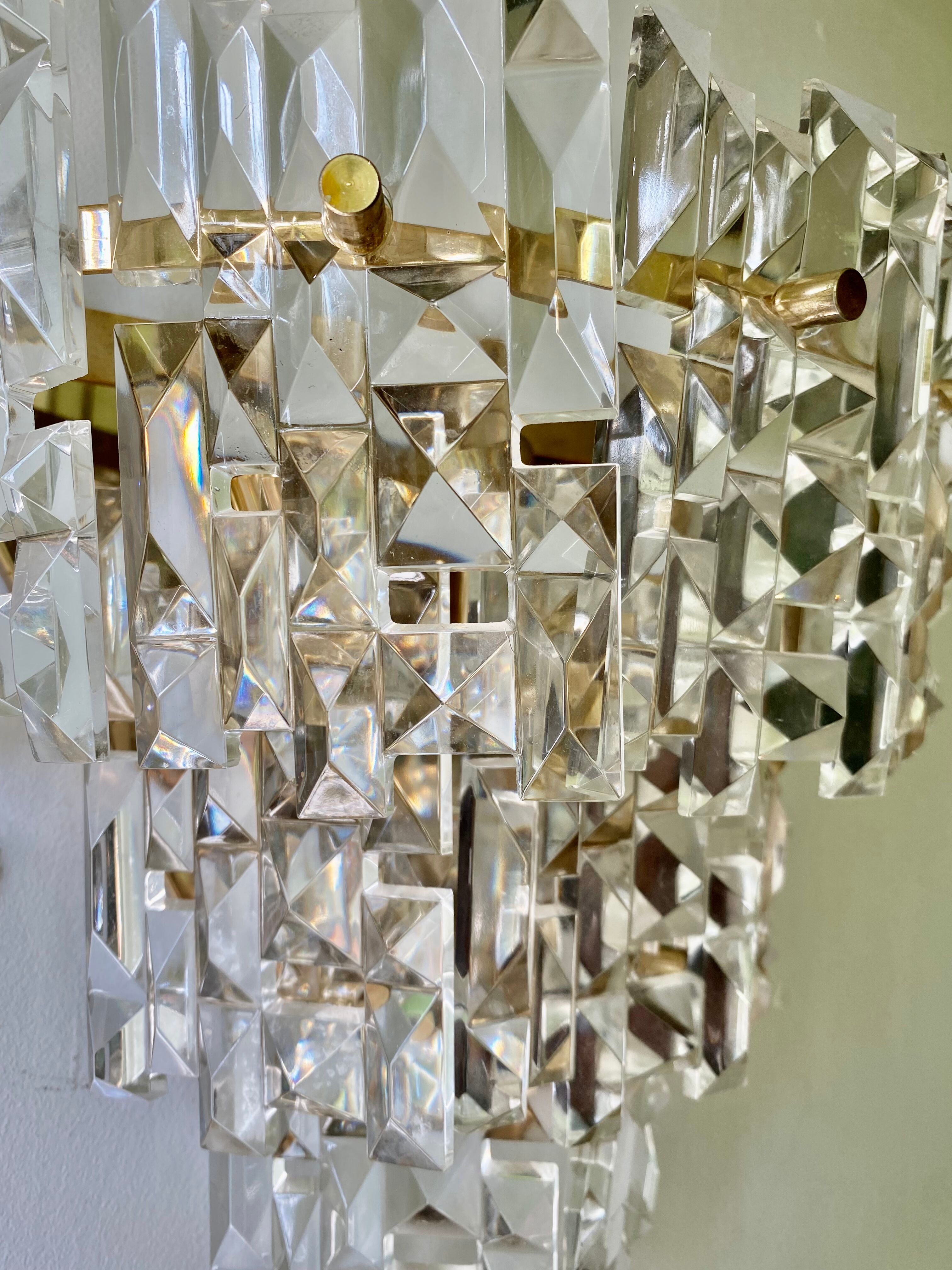 Kinkeldey model glass wall lamp
