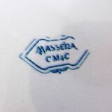4 vintage dessert plates from CM&C, Massena model