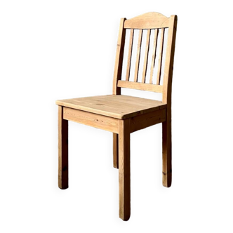 70s pitch pine chair