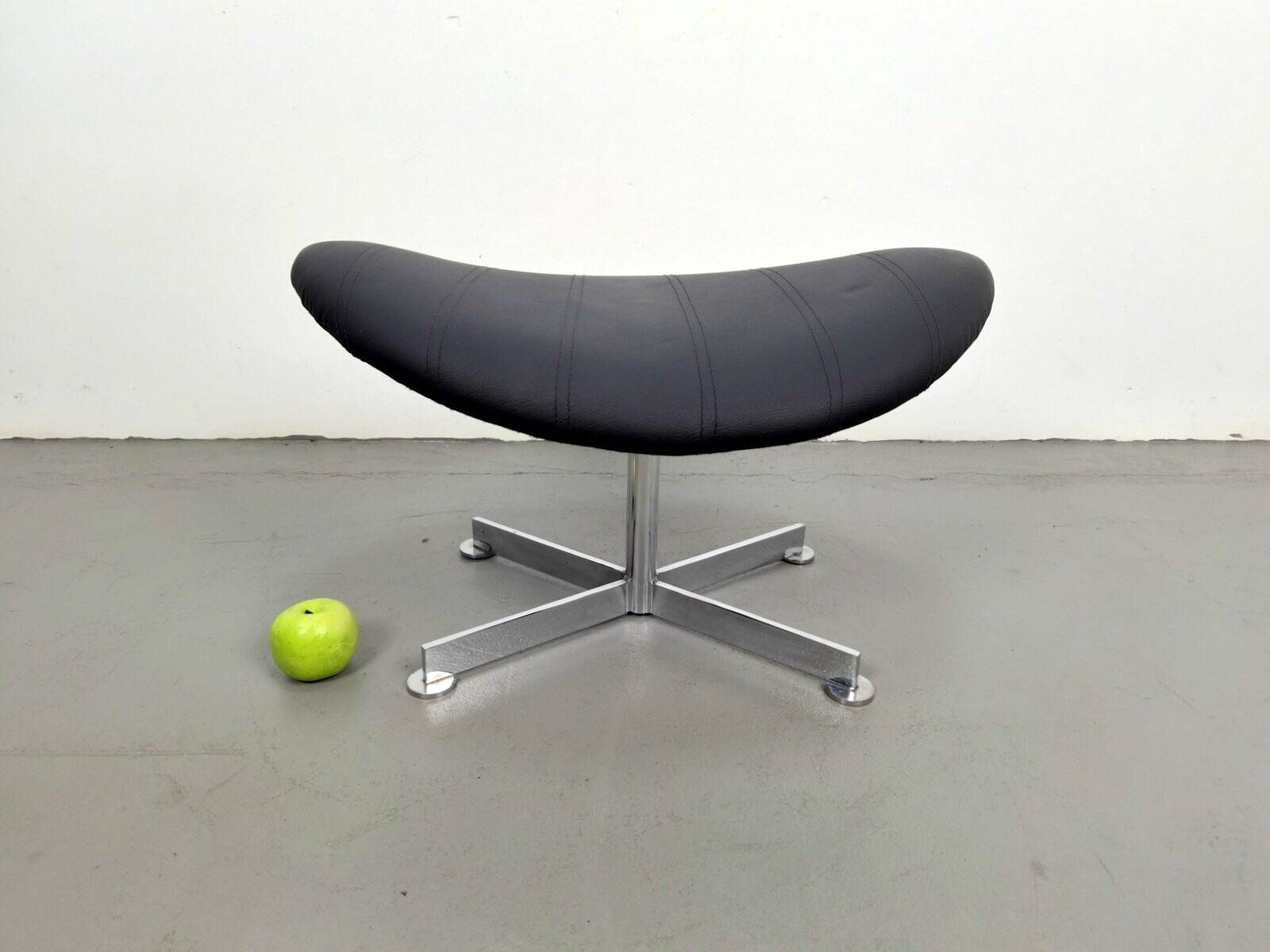 Vintage Lip Ottoman by Rudolf Wolf for Rohe Noordwolde, 1960s