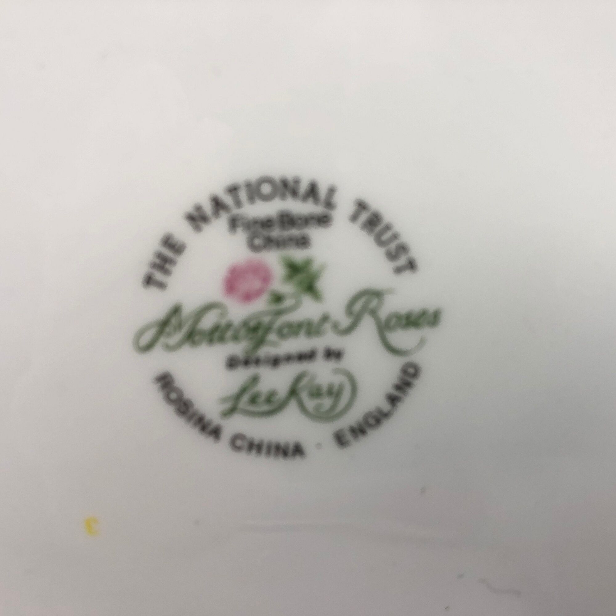 Dessert service, main course and six plates "the national trust – england"