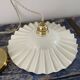 Vintage hanging in electrified toothed ceramic to nine