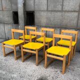 Chaise enfant design scandinave vintage