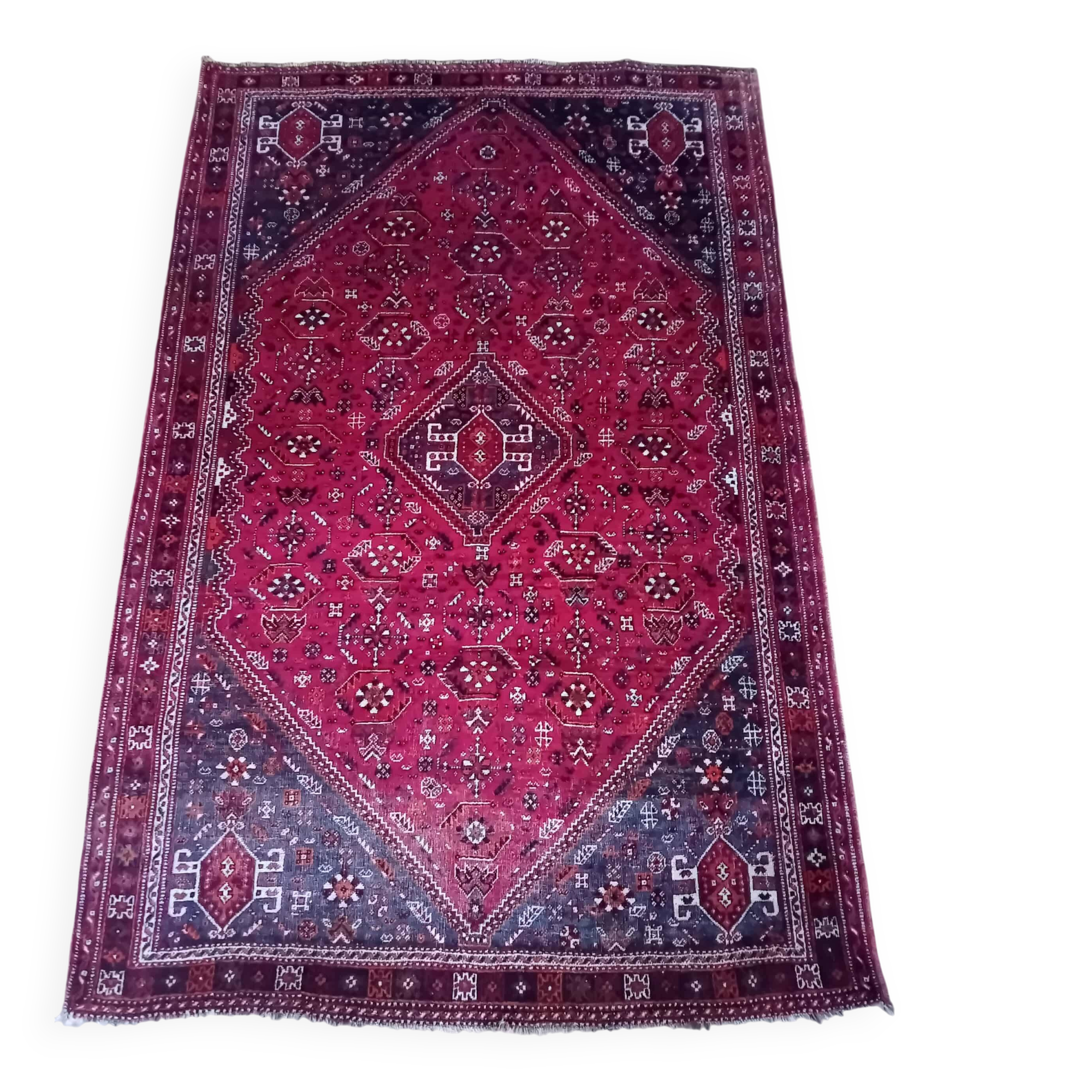 Handmade Shiraz Persian Rug 265x172cm