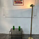 Golden metal dessert table